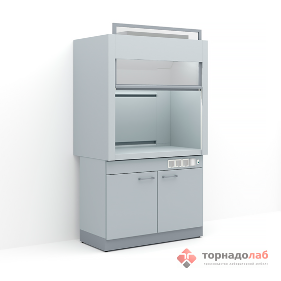 Шкаф вытяжной лабораторный Дельта-ШВ-201/2КГО (С раковиной и краном) ТорнадоЛаб  по лучшей цене с доставкой - интернет-магазин Прогрессивные решения